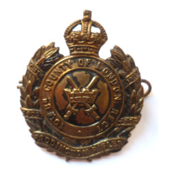 10th Battalion County of London Paddington Rifles Cap Badge - British Army