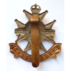 WW1 Sherwood Foresters Notts & Derby Regiment Cap Badge - British Army