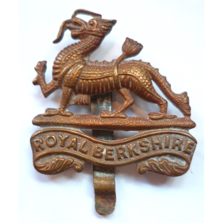 WW1 Royal Berkshire Regiment Cap Badge - British Army WW1 Royal Berkshire Regiment Cap Badge - British Army