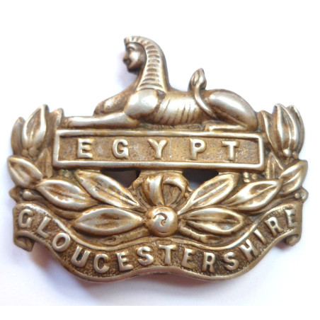 WW1 The Gloucestershire Regiment Cap Badge - British Army WW1 The Gloucestershire Regiment Cap Badge - British Army