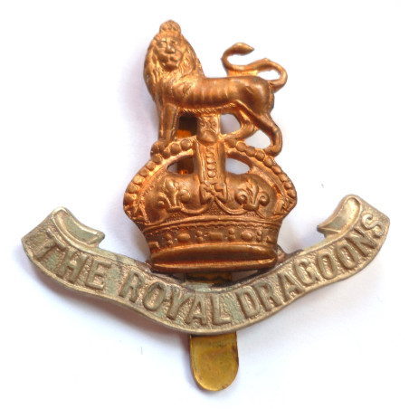 1st The Royal Dragoons Cap Badge - British Army