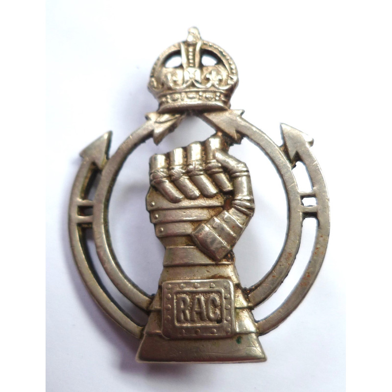 WW2 Royal Armoured Corps Collar Badge RAC - British Army