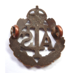 Auxiliary Territorial Service Officers Collar Badge ATS - British Army
