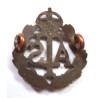 Auxiliary Territorial Service Officers Collar Badge ATS - British Army