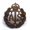 Auxiliary Territorial Service Officers Collar Badge ATS - British Army