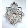 Royal Marines White Metal Helmet Plate Badge - British Army