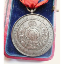 Pair Royal Engineers Rifle Association 1912 &1913  Medal - British Army
