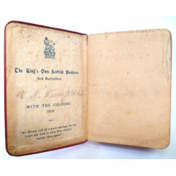 WW1 New Testament 1916 King's Own Scottish Borderers