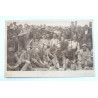 WW1 Happy "Tommies" Wearing Hun Helmets Postcard