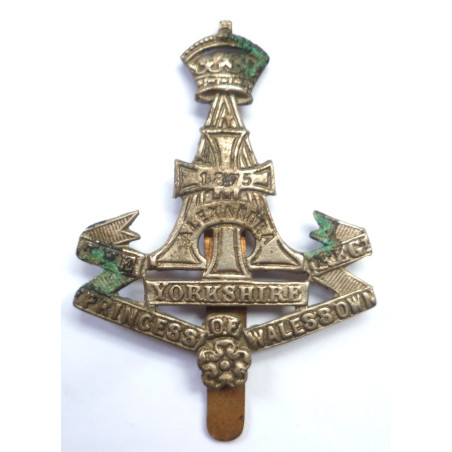 Princess Of Wales Yorkshire Regiment Cap Badge - British Army Princess Of Wales Yorkshire Regiment Cap Badge - British Army