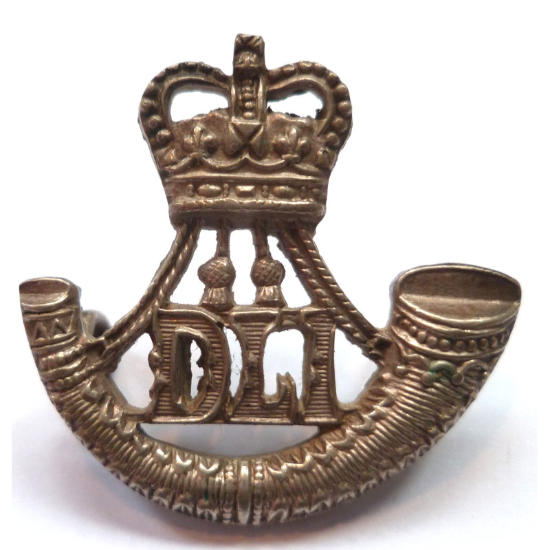 Durham Light Infantry Officers Collar Badge - DLI British Army