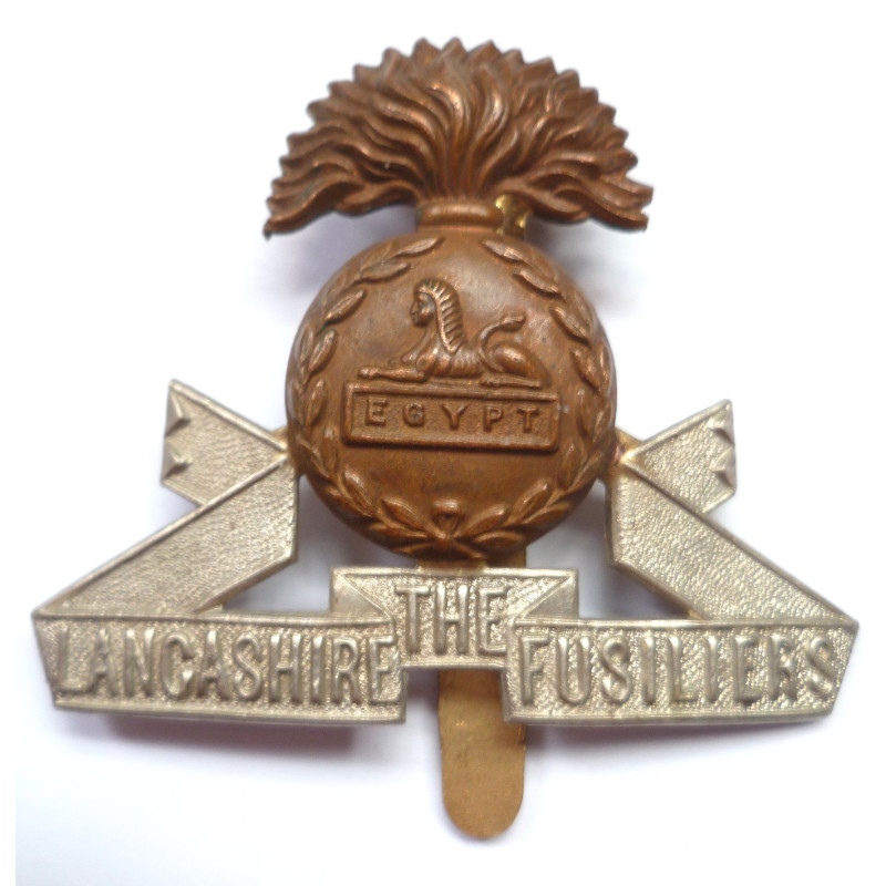The Lancashire Fusiliers Regiment Cap Badge - British Army