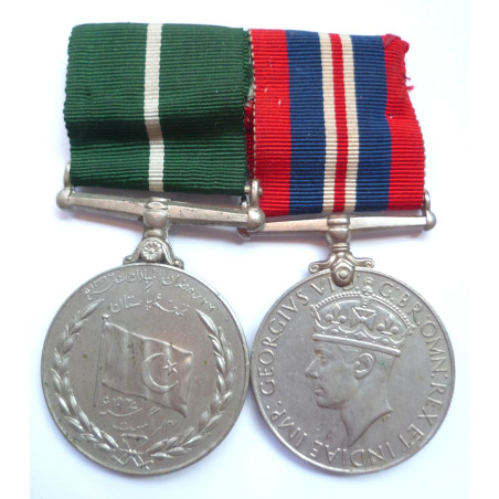 1947 Pakistan Independence Medal & 1939-45 War Medal