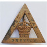 WW1 Womens On War Service Badge World War One