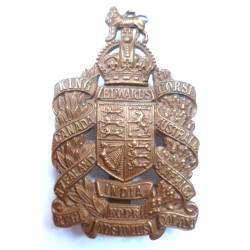 King Edward's Horse Cap Badge - British Military Army