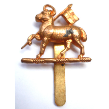 Queen's Royal West Surrey Regimental Cap Badge - British Commonwealth Military Army Queen's Royal West Surrey Regimental Cap Badge - British Commonwealth Military Army