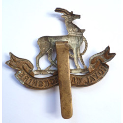WW2 Royal Warwickshire Regiment Cap Badge - British Commonwealth Military Army