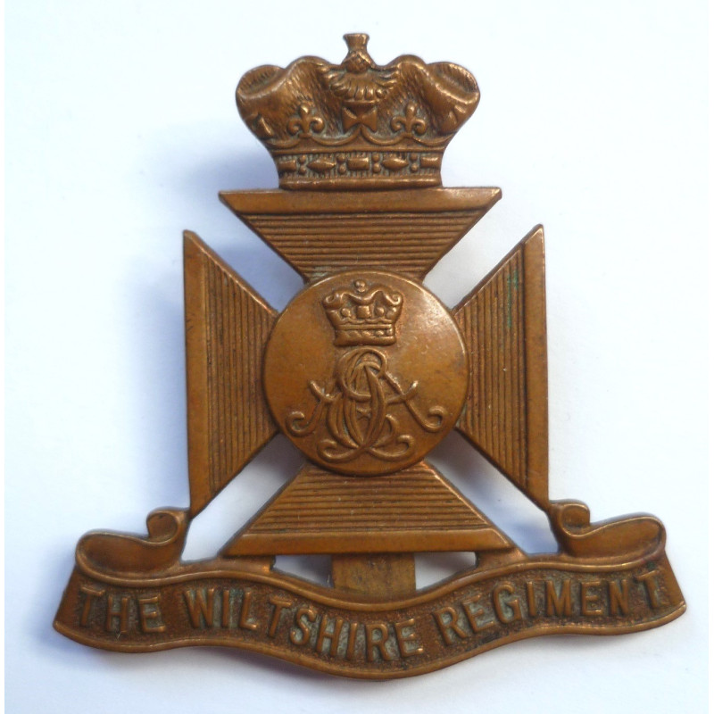 WW1 The Wiltshire Regiment Cap Badge - British Commonwealth Military Army