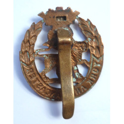 WW2 York and Lancaster Regiment Cap Badge - British Commonwealth Military Army