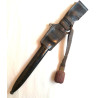 WW2 German Fire Service Bayonet with Frog and Knot