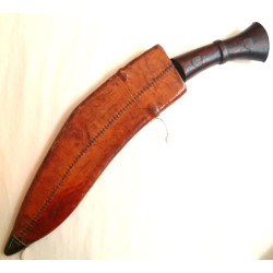 WW2 Military K44 Gurkha Kukri With Original Leather Scabbard
