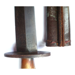 WW2 British Fairbairn Sykes 2nd Pattern Fighting Knife Etched Blade