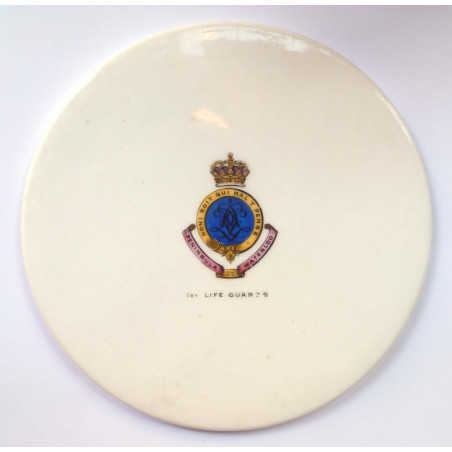 1st Life Guards Ceramic Coaster by Aynsley Porcelain 1st Life Guards Ceramic Coaster by Aynsley Porcelain