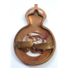 WW1 Second Life Guards Officers Bronze Cap Badge - British Military insignia