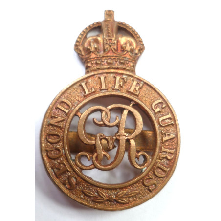 WW1 Second Life Guards Officers Bronze Cap Badge - British Military insignia WW1 Second Life Guards Officers Bronze Cap Badge - British Military insignia