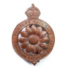 Princess Patricia's Canadian Light Infantry Officers Bronze Cap Badge