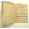 German Wehrpass and Documents Motorized Artillery Battery