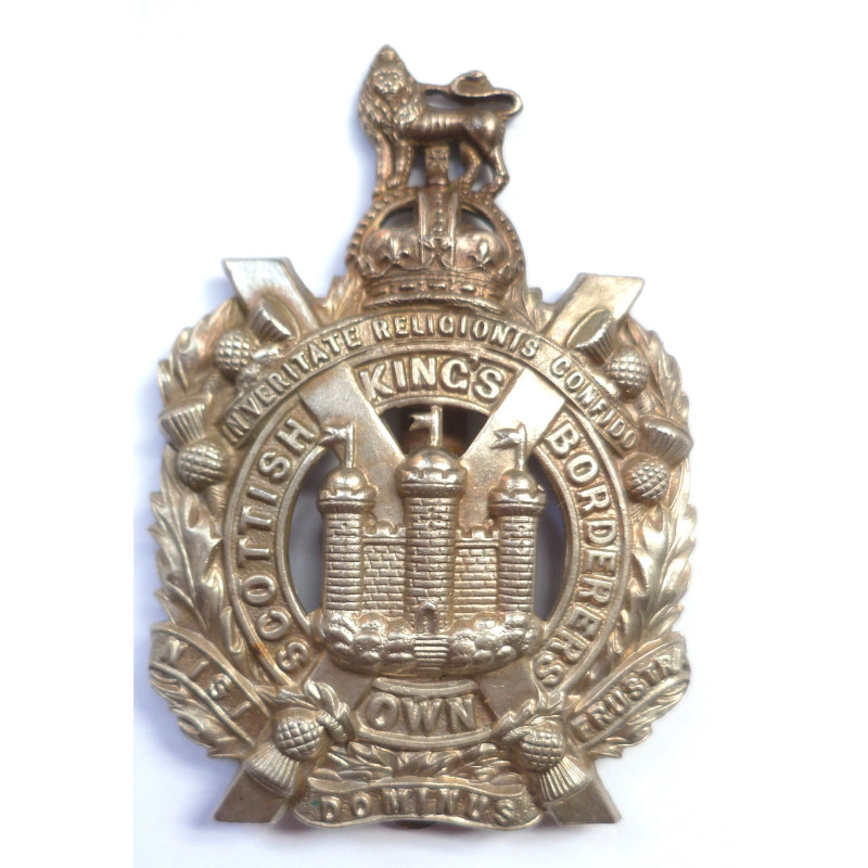 King's Own Scottish Borderers Pagri Badge- British Military insignia