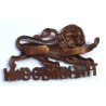 The King's Own Lancaster Regiment Officers Bronze Cap Badge - British Military insignia