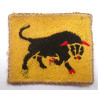 WW2 11th Armoured Division Cloth Formation Sign - British Insignia