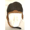 WW2 US Army Air Corps B-6 Leather Sheepskin Flying Helmet