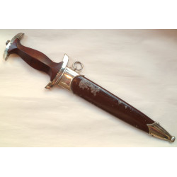 WW2 German SA Dress Dagger, RZM M7/66 Carl Eikhorn - Third Reich
