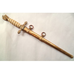 WW2 German Kriegsmarine Dress Dagger by E. & .F.Horster Solingen