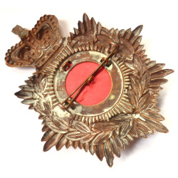 East Lancashire Regiment Victorian Helmet Plate