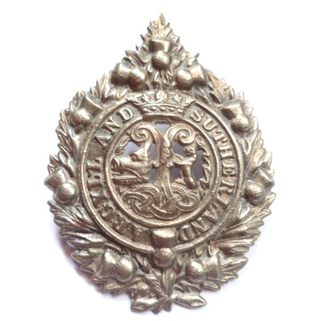 Argyll And Sutherland Regiment Cap Badge - British Army insignia Argyll And Sutherland Regiment Cap Badge - British Army insignia
