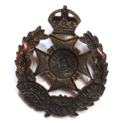 8th Prince Of Wales Own Yorkshire (Leeds Rifles) Regiment Cap Badge - British Army insignia