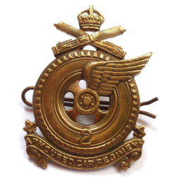 Canadian 2nd Armoured Car Regiment Cap Badge - British Commonwealth Army insignia