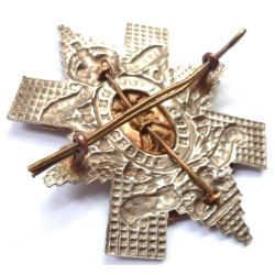 9th Battalion Highland Light Infantry Glasgow Highlanders NCOs Glengarry- British Army insignia