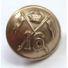 16th Light Cavalry Lancers Regiment Collar Badge and Button- British Indian Army insignia