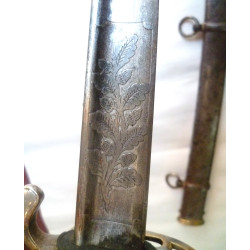 1821 Pattern Light Cavalry Officers Sabre (pipeback) - British Army