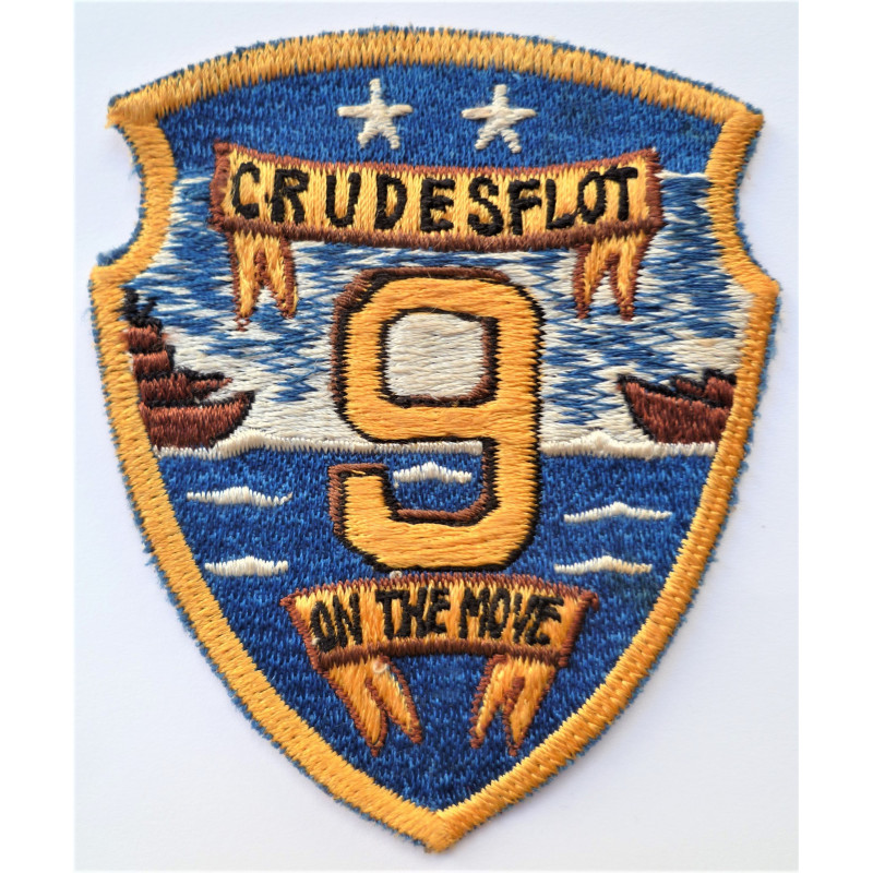 US Navy Crudesflot 9 Cruiser Destroyer Flotilla Korean War Patch
