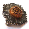 Scots Guards Warrant Officers Silver & Gilt Cap Badge
