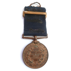 Police Jubilee Medal 1887 with 1897 clasp to PC. W Woodall