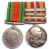 Pair to Miss Joan E.Proctor Red Cross- Defence Medal 1939-45 and Voluntary Medical Service Medal