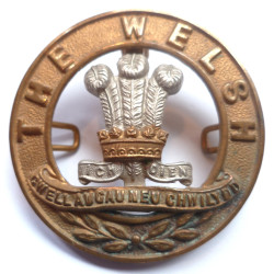 The Welsh Regiment Helmet Plate Center