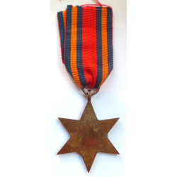 WWII British The Burma Star Medal -  WW2